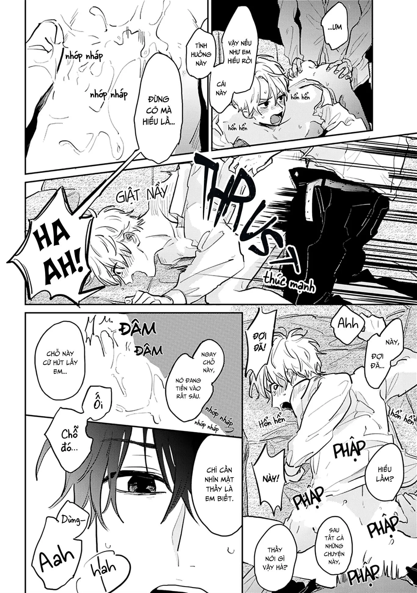Người thầy dối trá và cậu bé chán sống Chapter 4 Trang 18