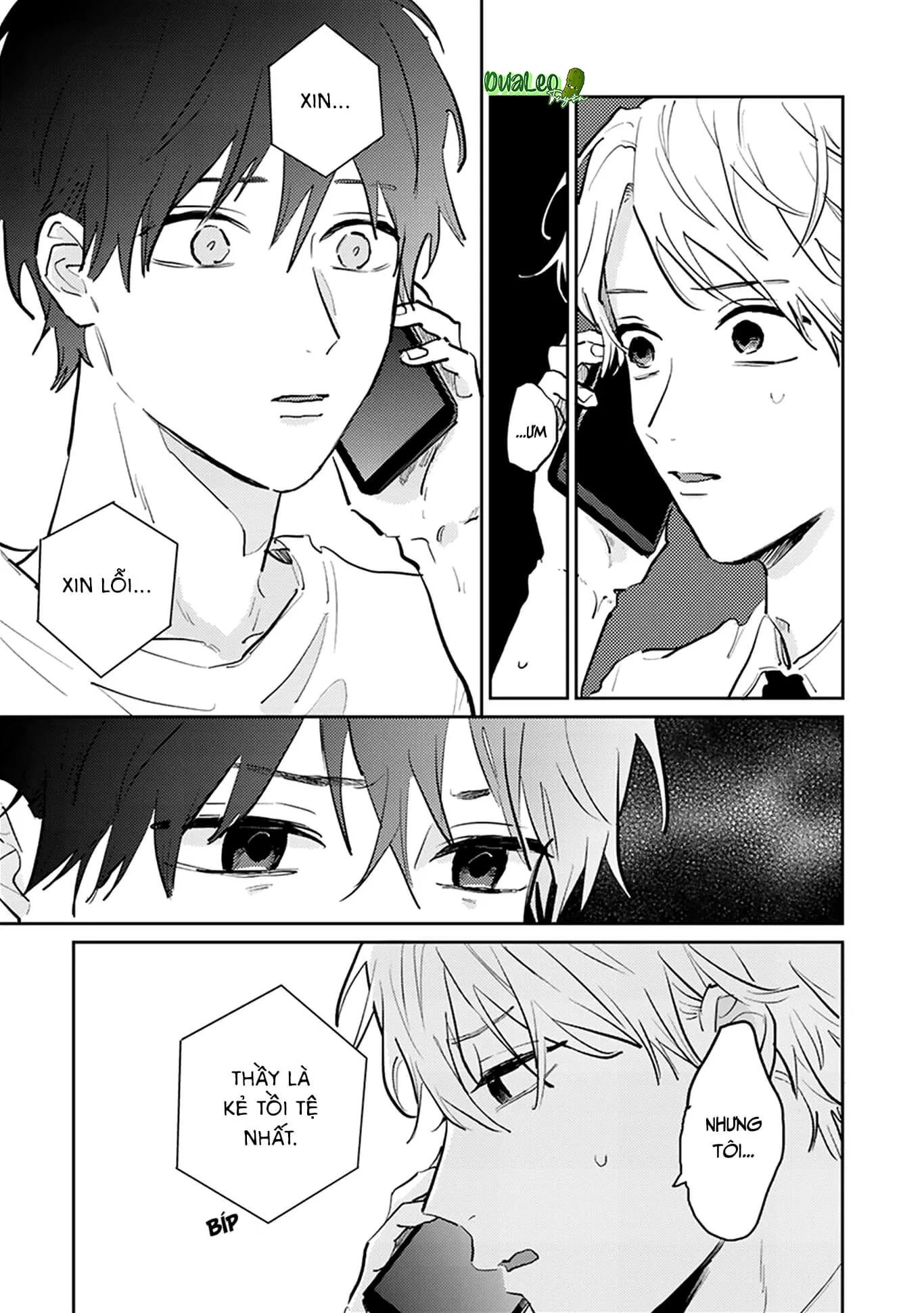 Người thầy dối trá và cậu bé chán sống Chapter 4 Trang 30