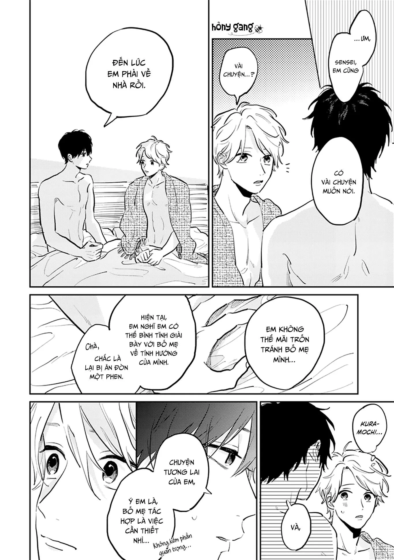 Người thầy dối trá và cậu bé chán sống Chapter 5 Trang 19