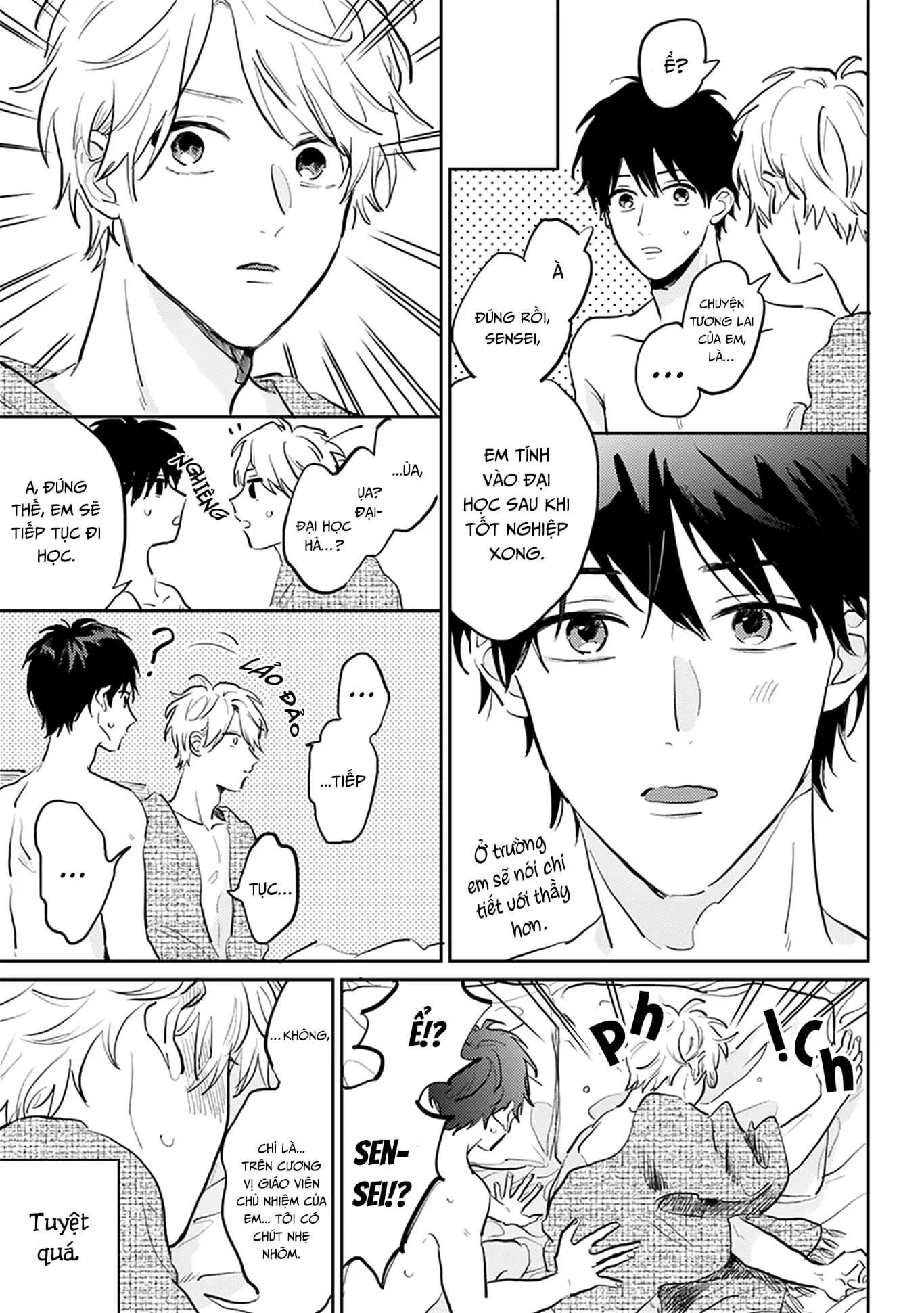 Người thầy dối trá và cậu bé chán sống Chapter 5 Trang 20