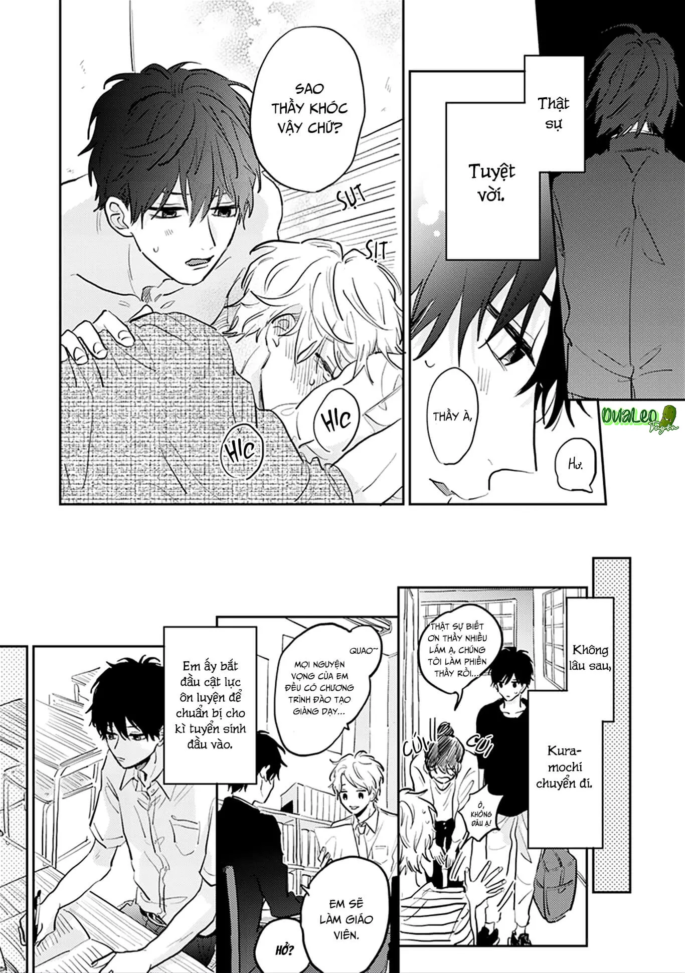 Người thầy dối trá và cậu bé chán sống Chapter 5 Trang 21