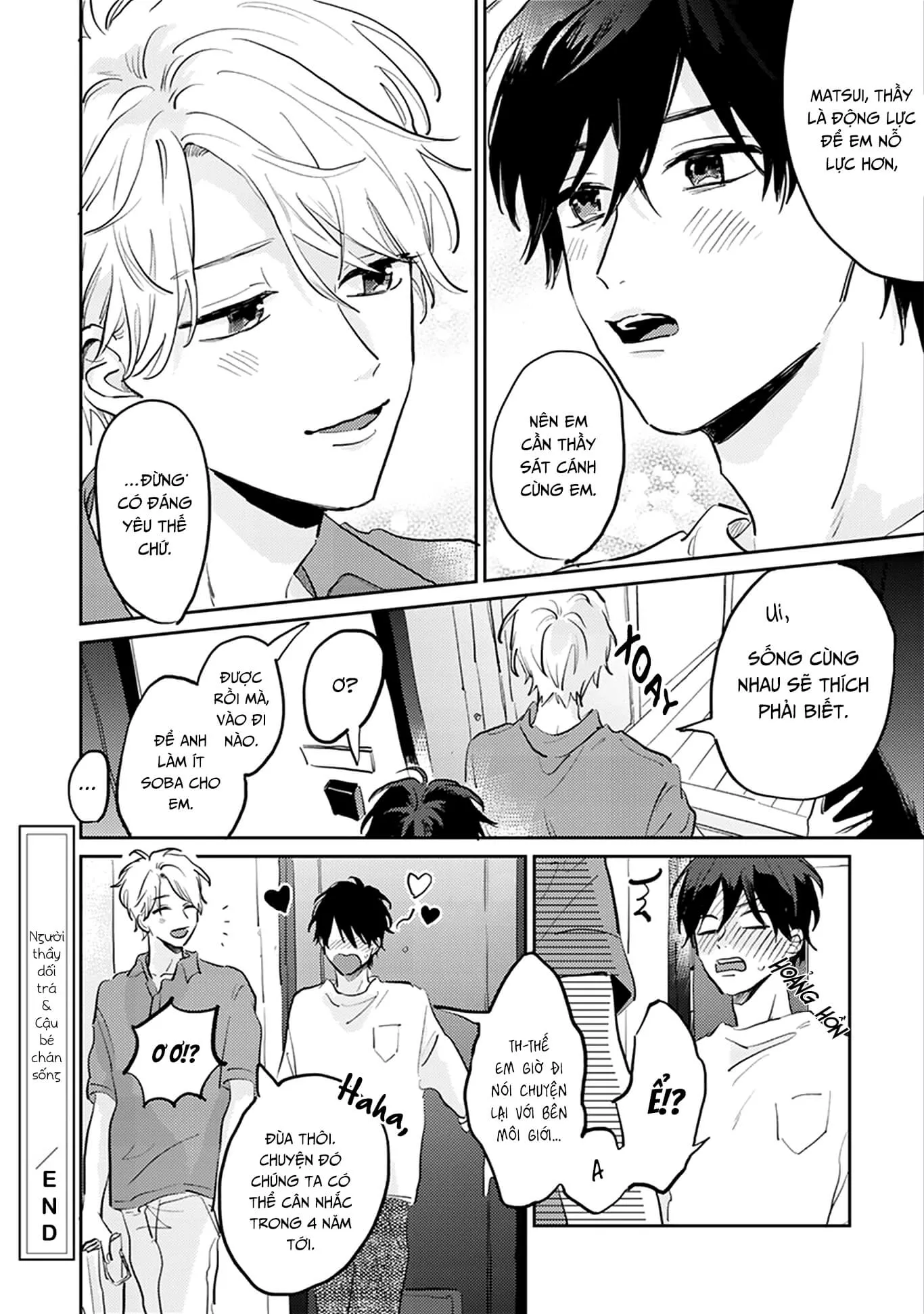 Người thầy dối trá và cậu bé chán sống Chapter 5 Trang 23