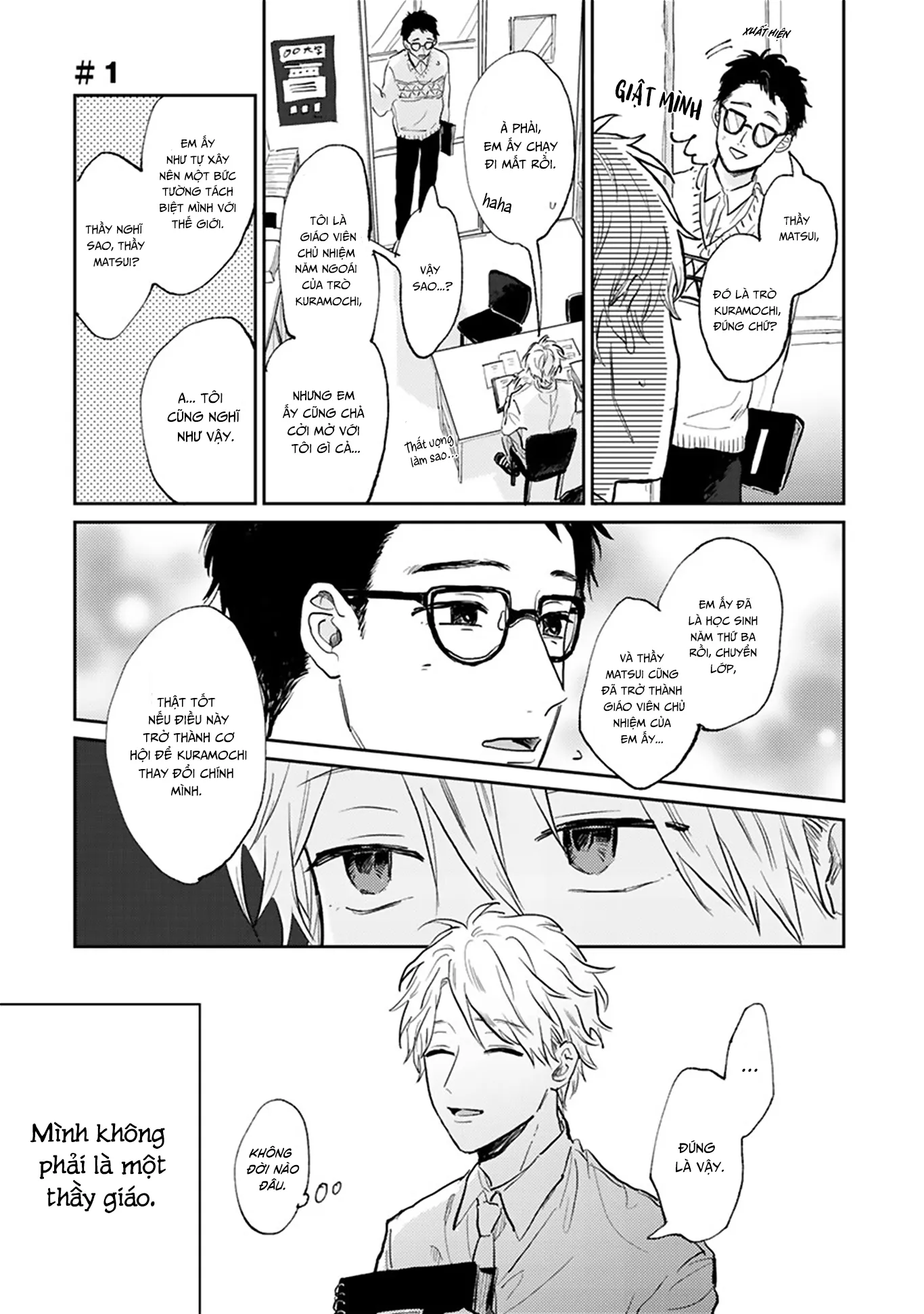 Người thầy dối trá và cậu bé chán sống Chapter 1 Trang 5