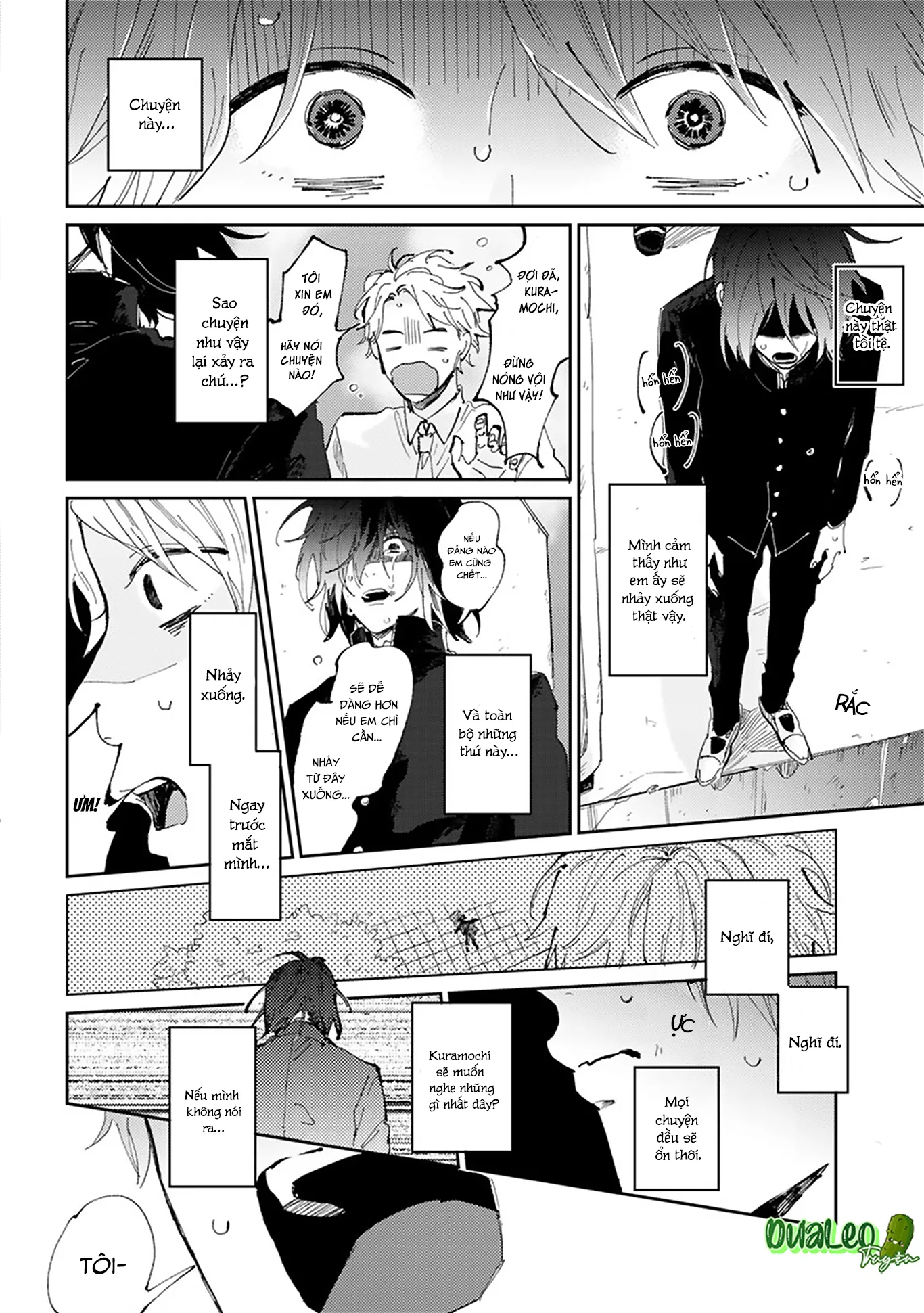 Người thầy dối trá và cậu bé chán sống Chapter 1 Trang 12