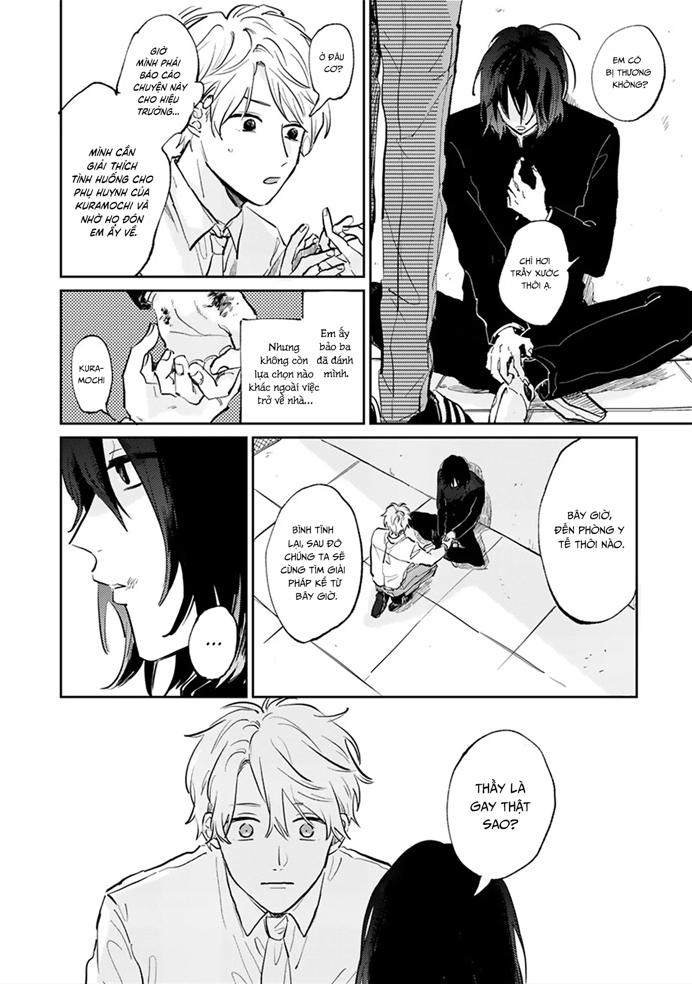 Người thầy dối trá và cậu bé chán sống Chapter 1 Trang 18