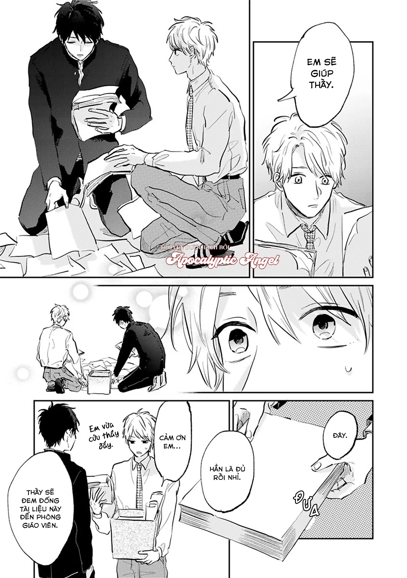 Người Thầy Dối Trá Và Cậu Bé Tự Sát Chapter 2 Trang 15