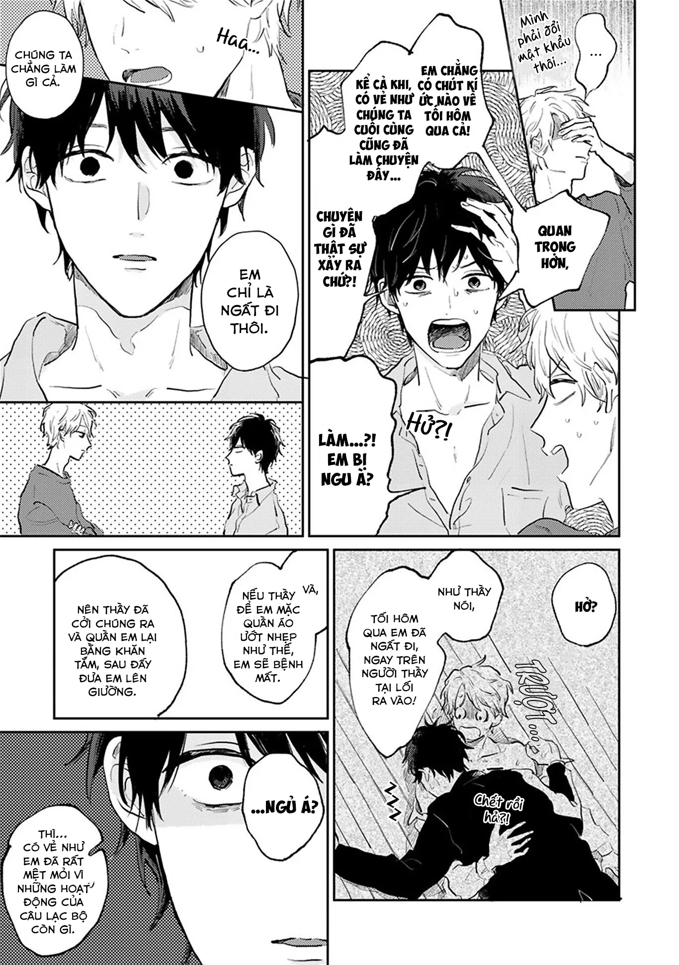 Người Thầy Dối Trá Và Cậu Bé Tự Sát Chapter 3 Trang 4