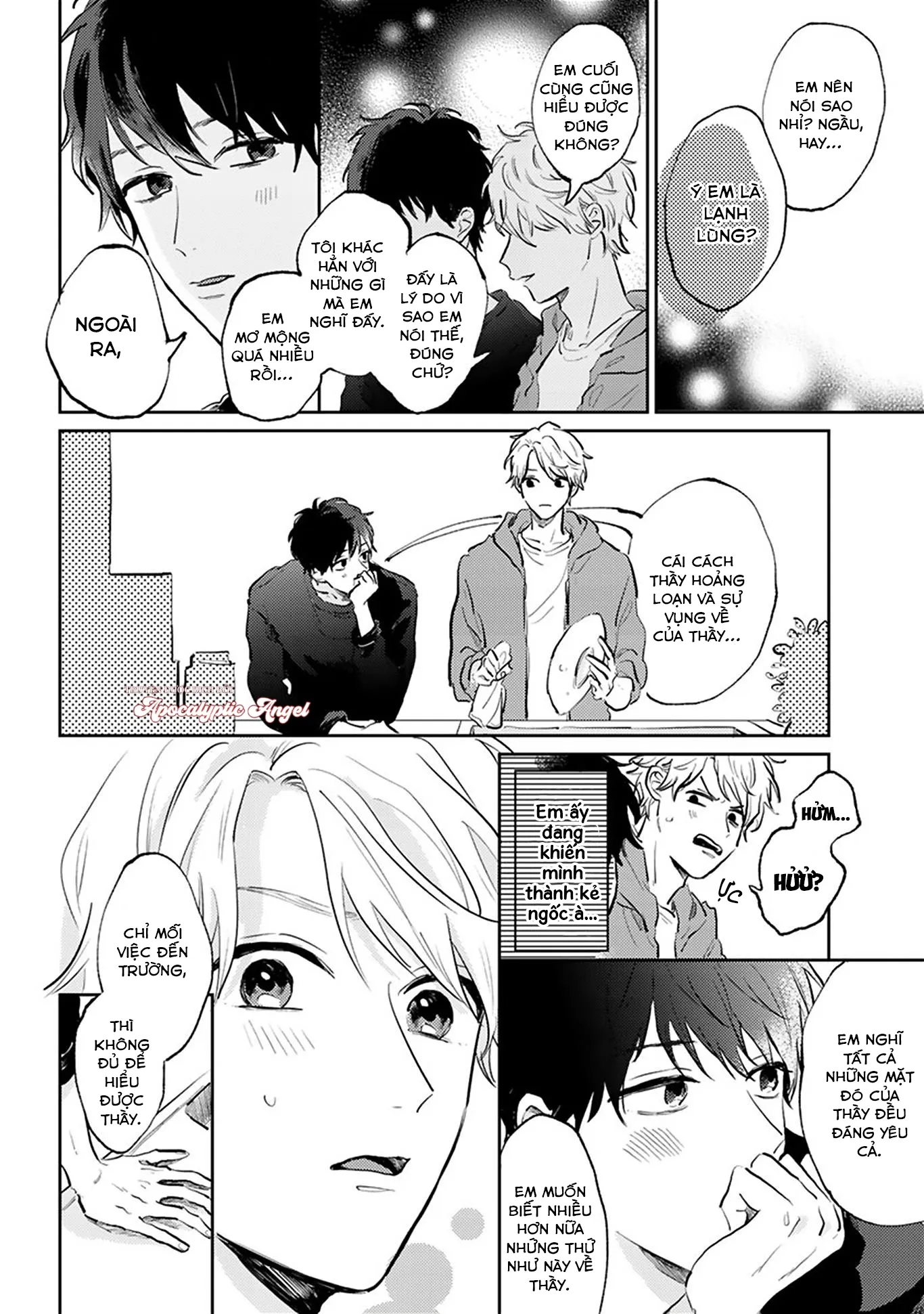 Người Thầy Dối Trá Và Cậu Bé Tự Sát Chapter 3 Trang 9