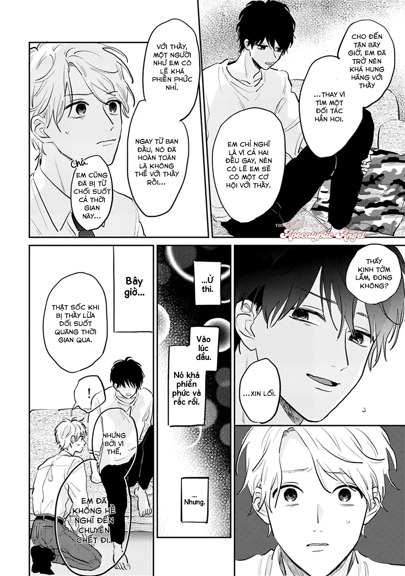 Người Thầy Dối Trá Và Cậu Bé Tự Sát Chapter 5 Trang 4