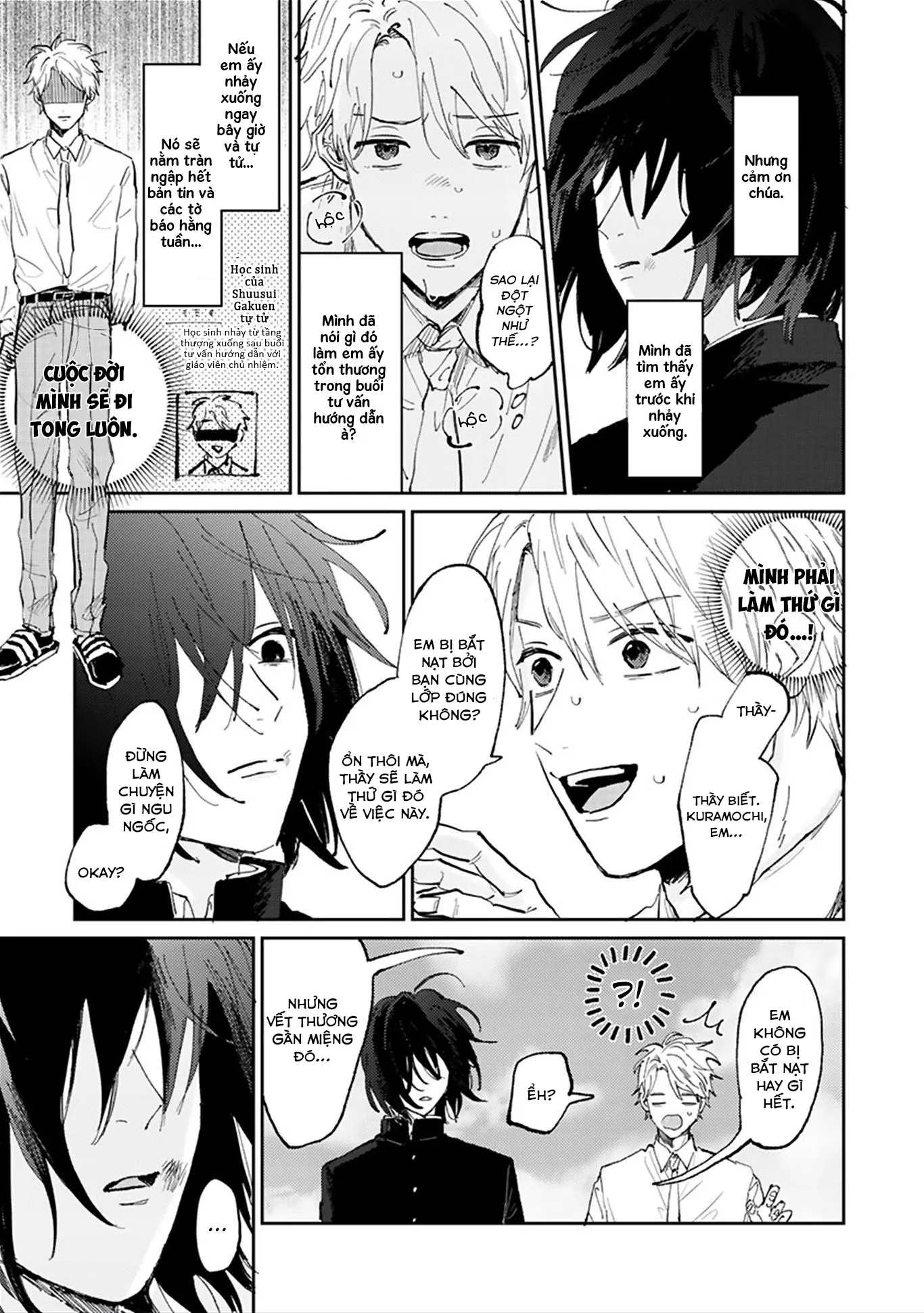 Người Thầy Dối Trá Và Cậu Bé Tự Sát Chapter 1 Trang 14