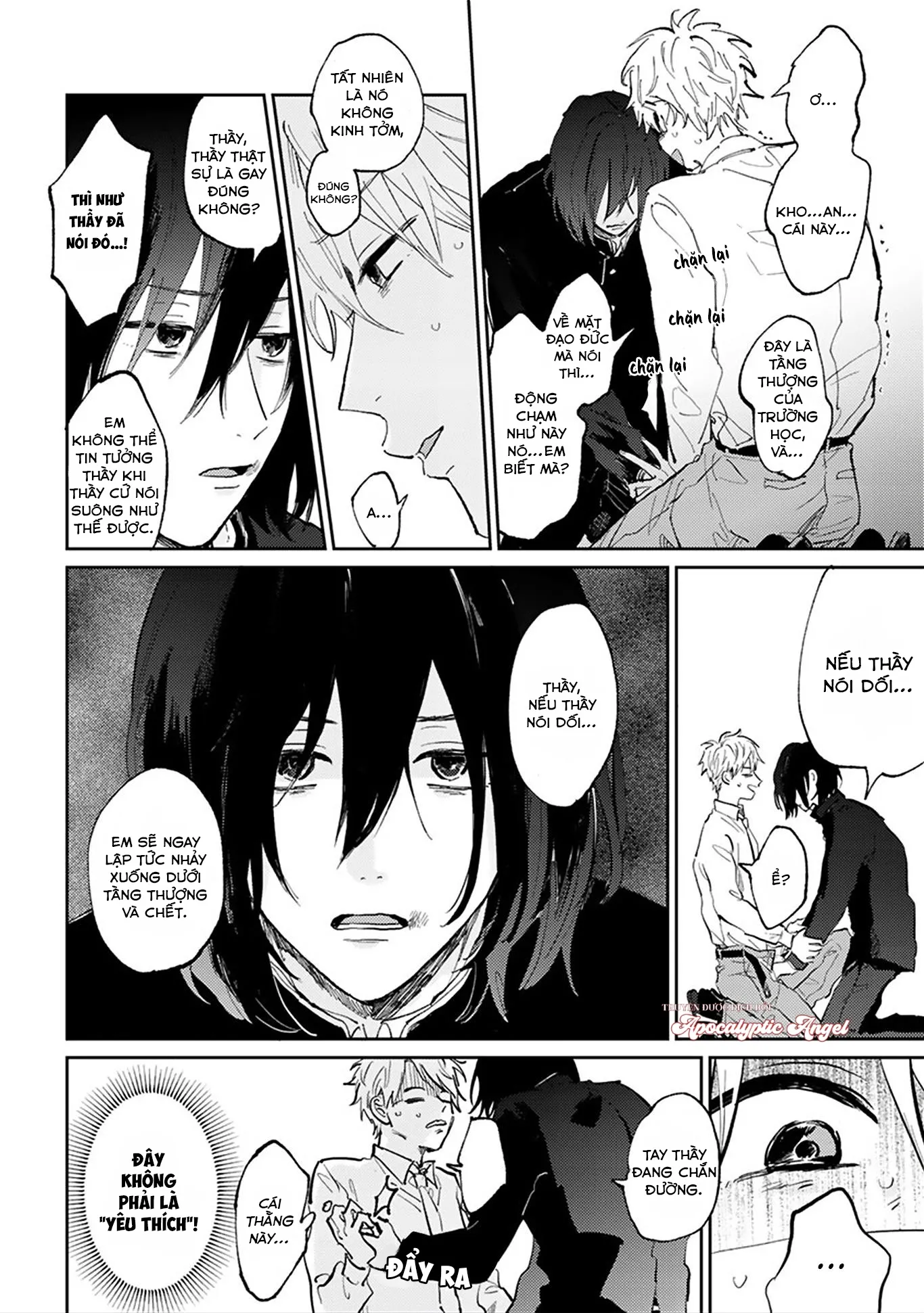 Người Thầy Dối Trá Và Cậu Bé Tự Sát Chapter 1 Trang 27