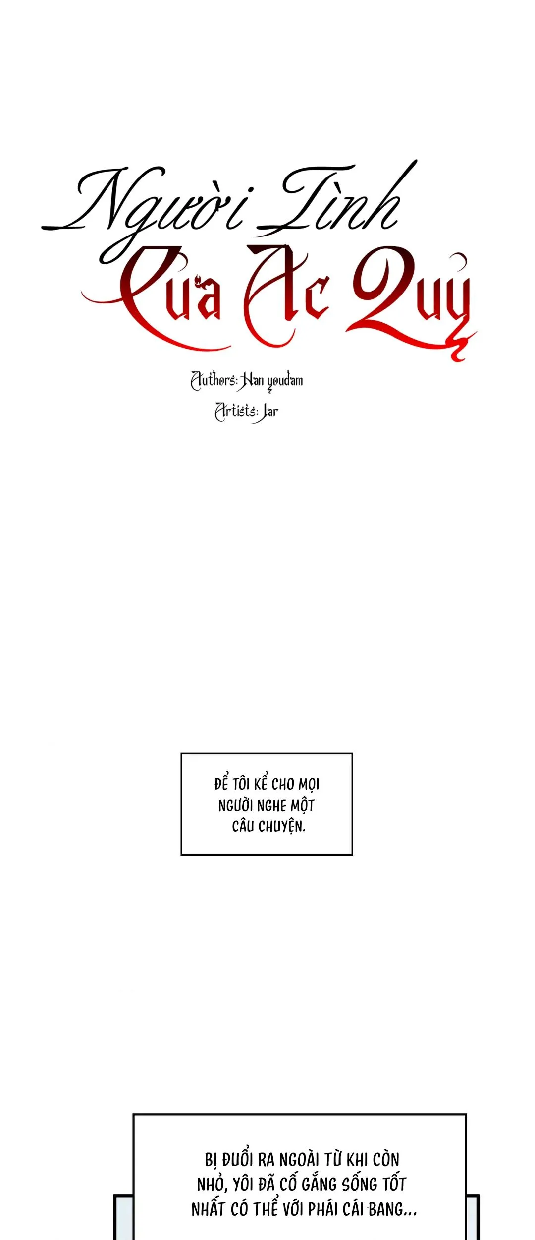 Người Tình Của Ác Quỷ Chapter 20 Trang 8