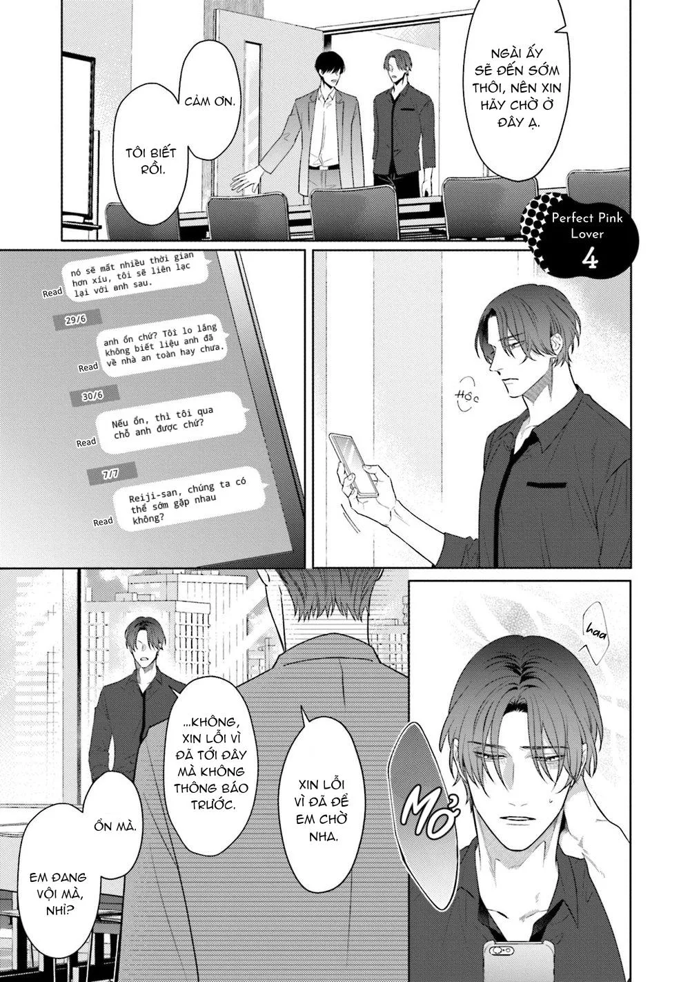 Người tình màu hồng hoàn hảo Chapter 4 Trang 3