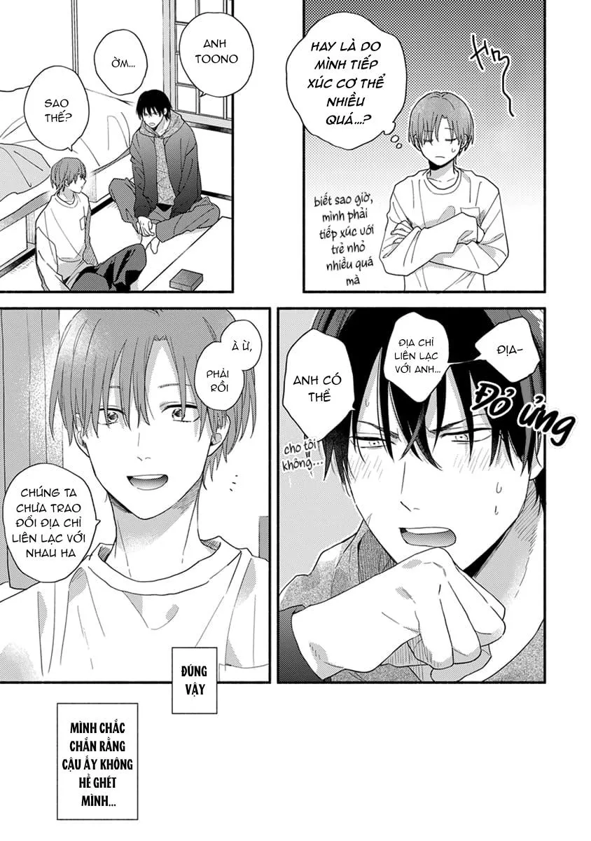 Mối tình đầu của người trông trẻ Chapter 2 Trang 7