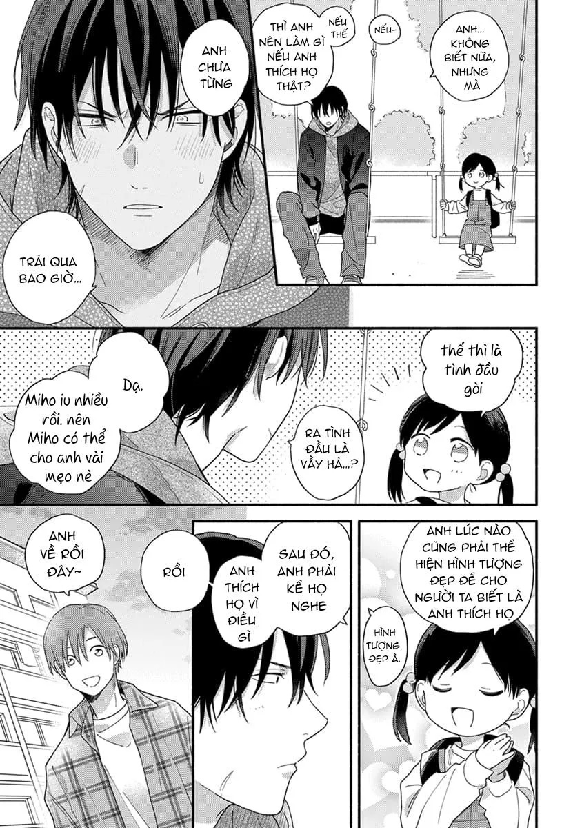 Mối tình đầu của người trông trẻ Chapter 2 Trang 13
