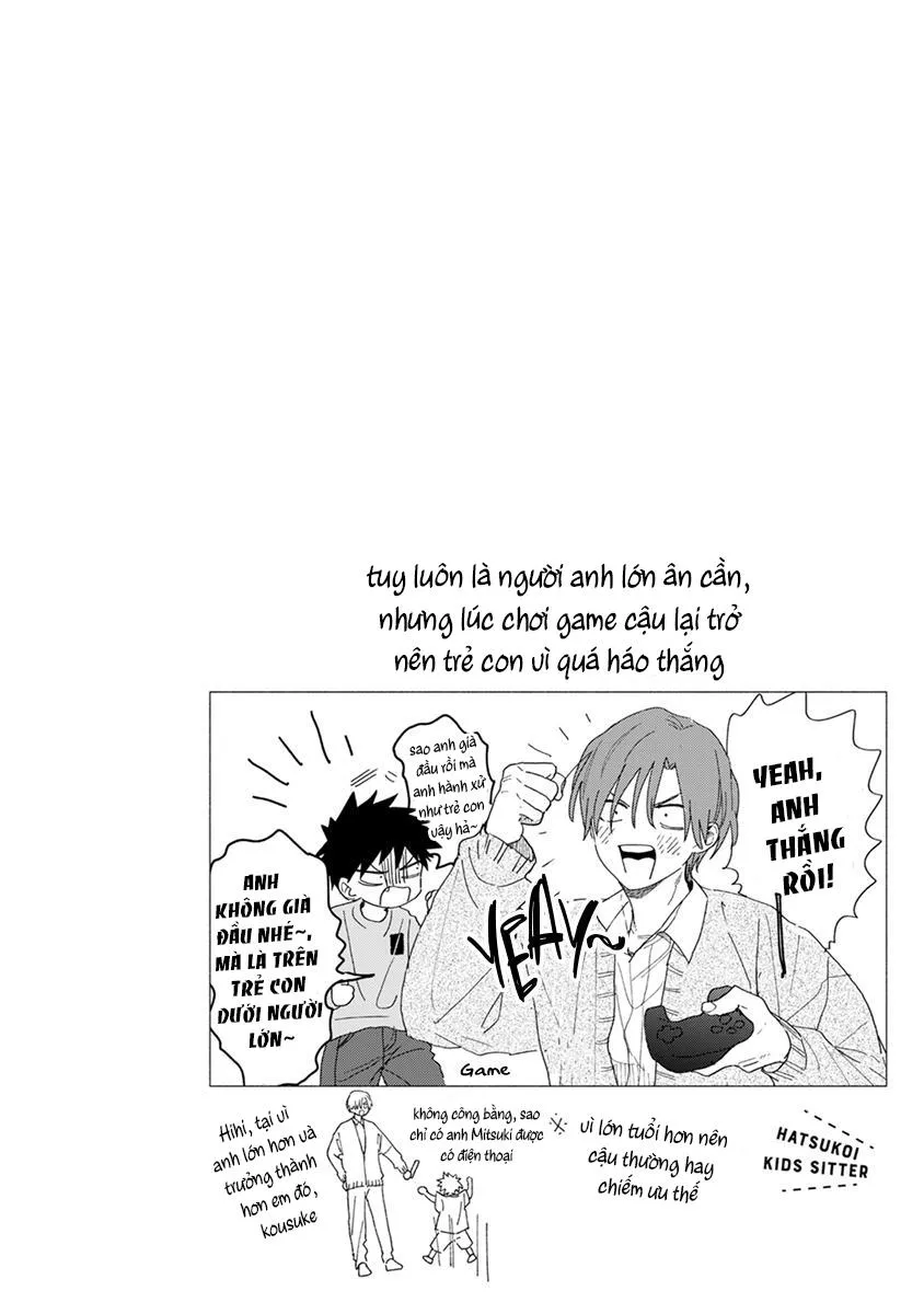 Mối tình đầu của người trông trẻ Chapter 3 Trang 31