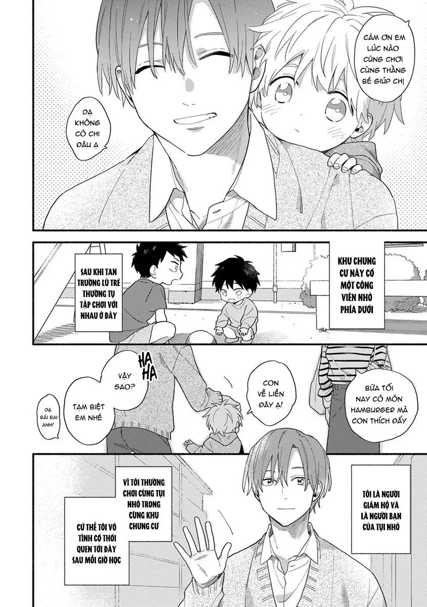 Mối tình đầu của người trông trẻ Chapter 1 Trang 7