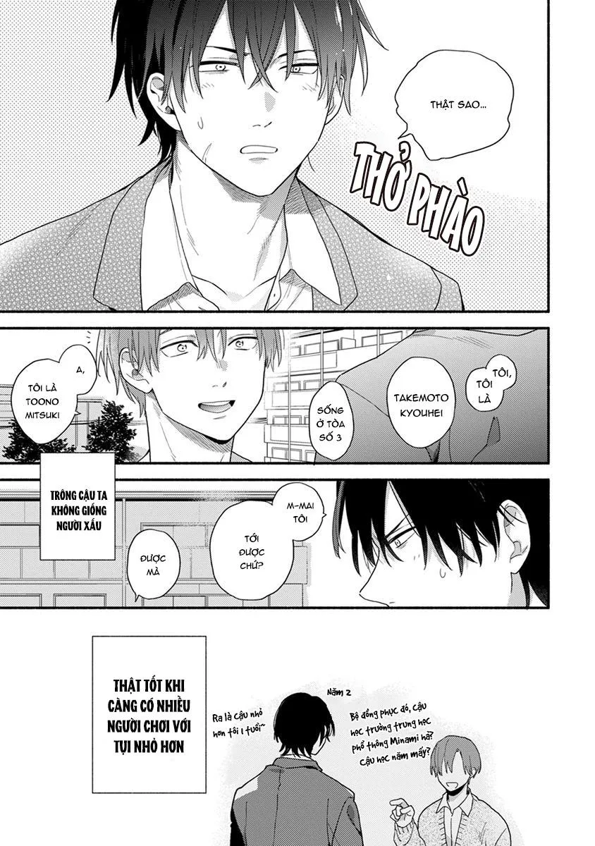 Mối tình đầu của người trông trẻ Chapter 1 Trang 12