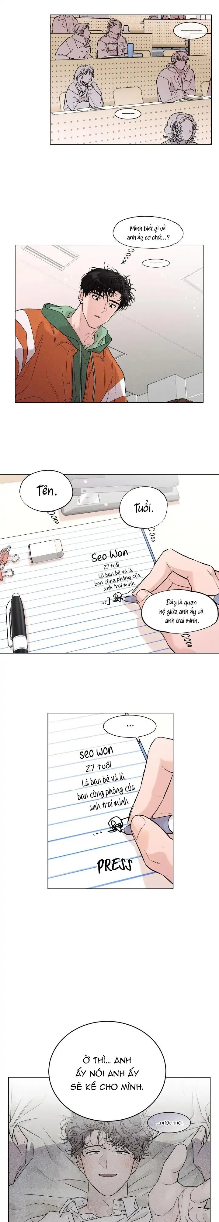 Người Yêu Của Anh Trai Tôi Chapter 5 Trang 18