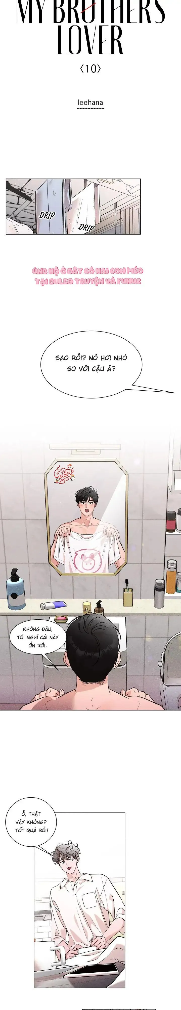 Người Yêu Của Anh Trai Tôi Chapter 10 Trang 6