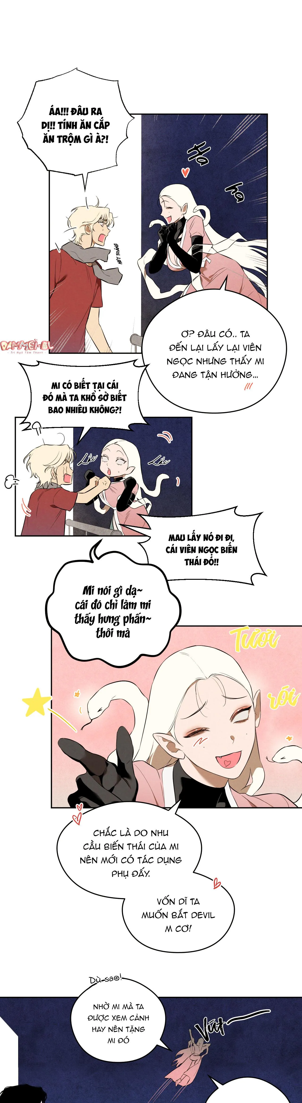 NGƯỜI YÊU DÂM ĐÃNG CỦA ANH HÙNG Chapter 3 Trang 33