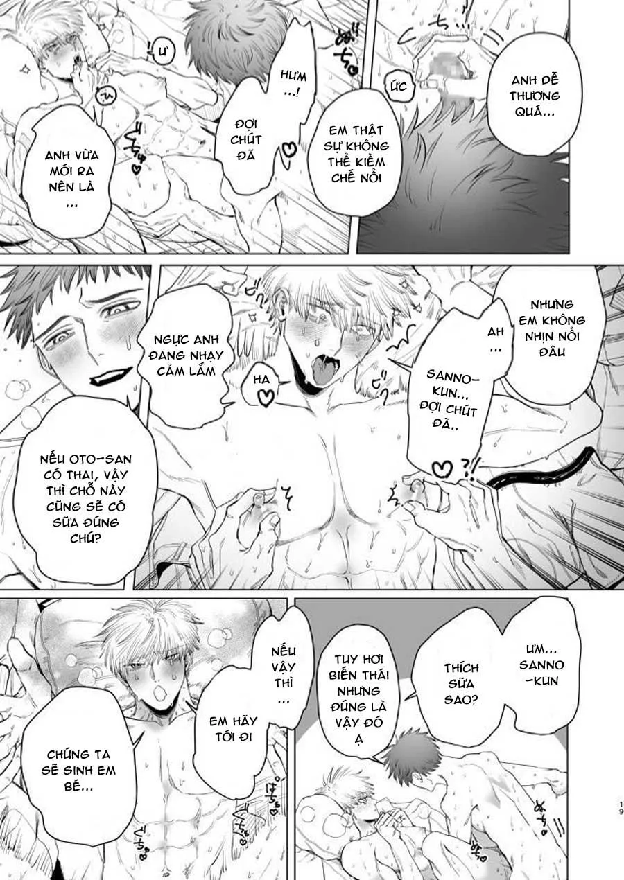 Người yêu dâm đãng của sanno-kun Chapter 1 Trang 18