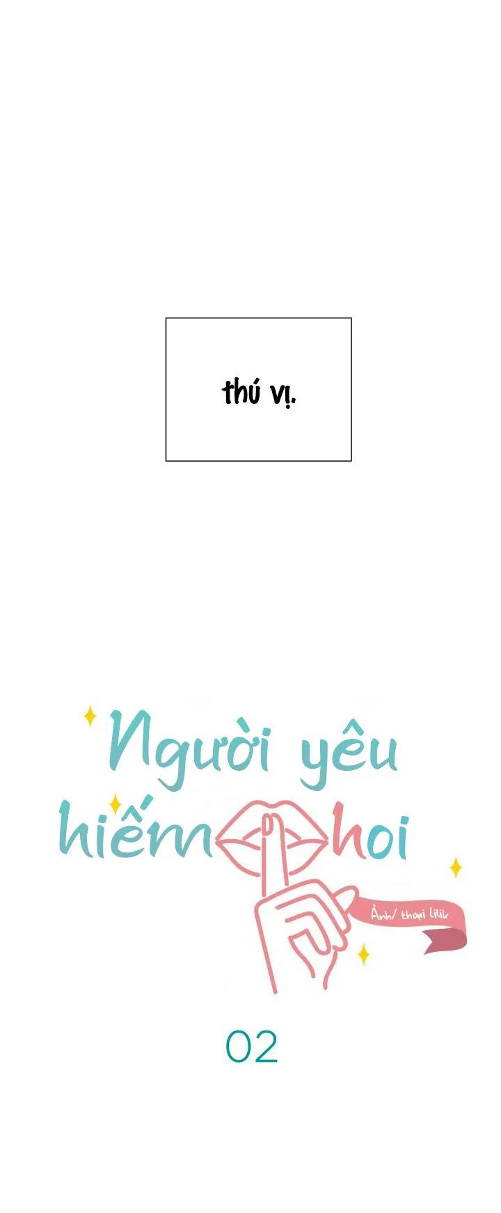 Người yêu hiếm hoi Chapter 2 Trang 18