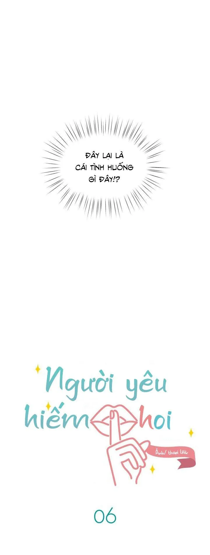 Người Yêu Hiếm Hoi Chapter 6 Trang 7