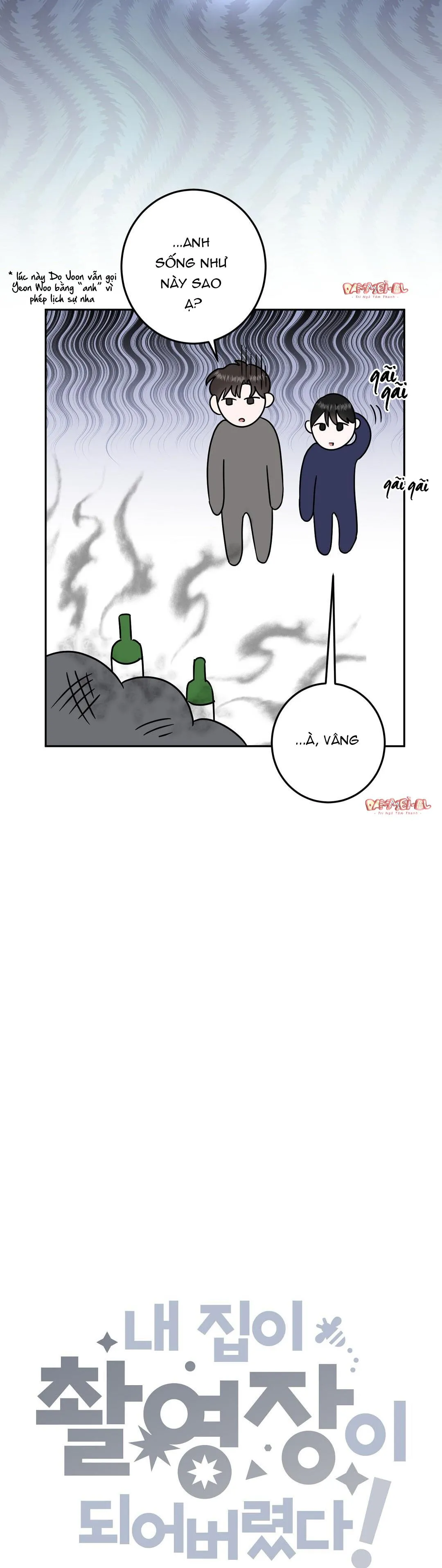 NHÀ TÔI THÀNH PHIM TRƯỜNG MẤT RỒI Chapter 2 Trang 3