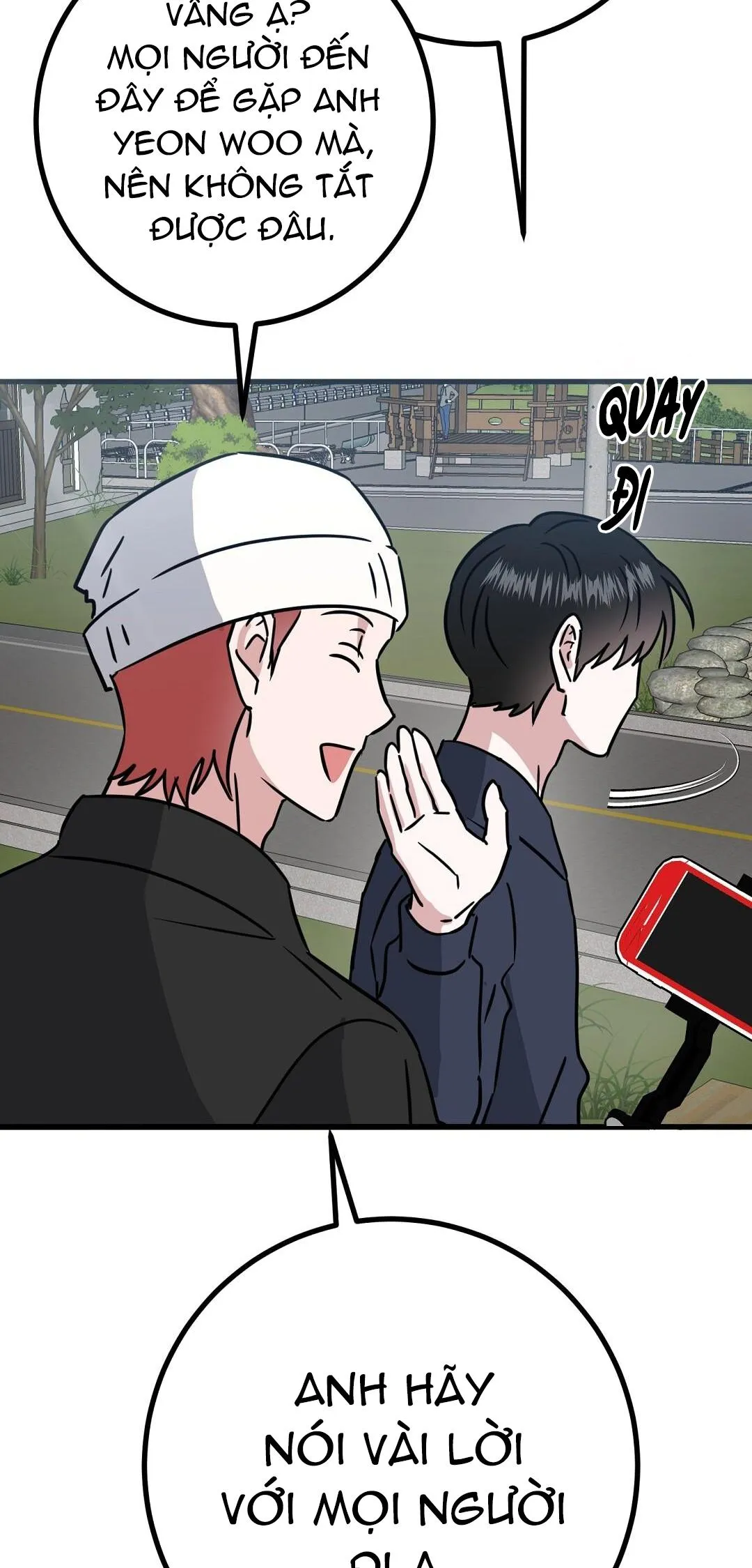 NHÀ TÔI THÀNH PHIM TRƯỜNG MẤT RỒI Chapter 18 Trang 18