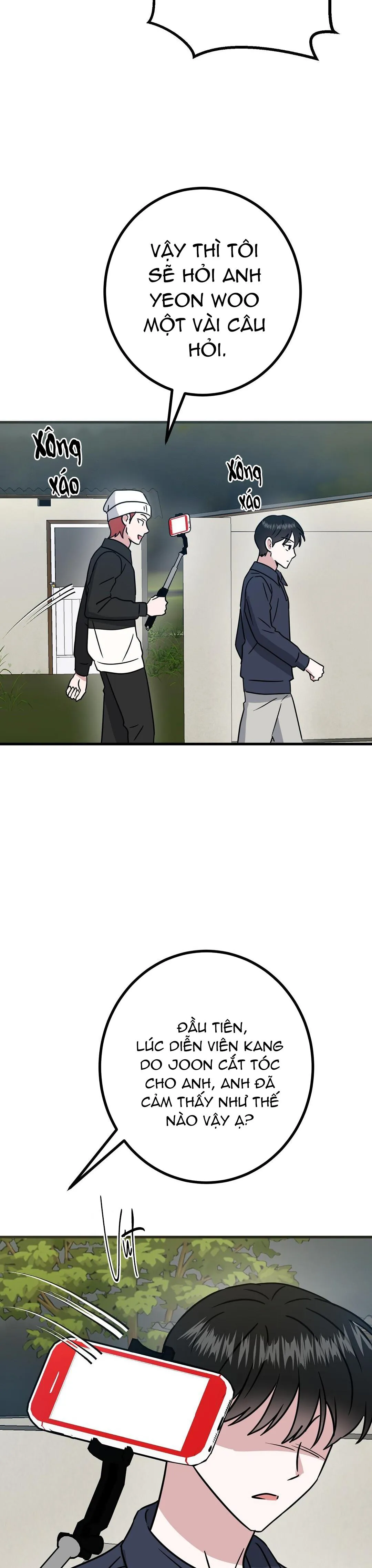 NHÀ TÔI THÀNH PHIM TRƯỜNG MẤT RỒI Chapter 18 Trang 22