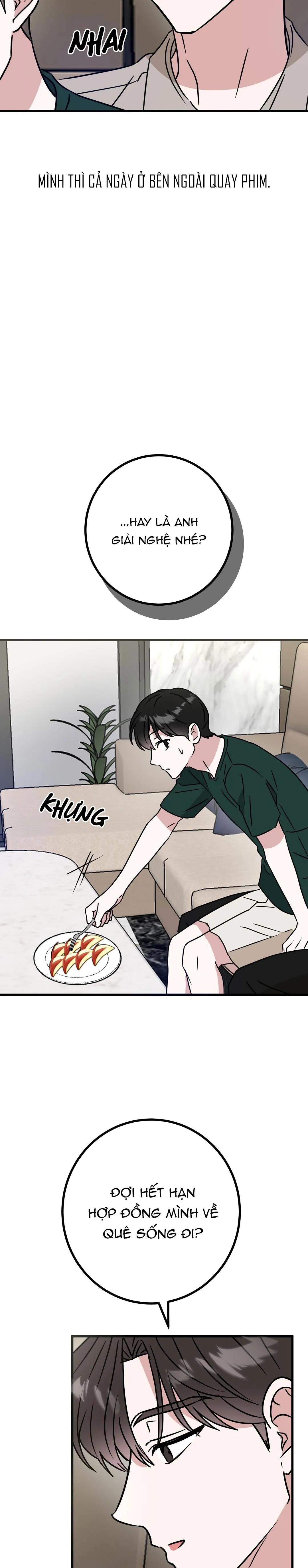 NHÀ TÔI THÀNH PHIM TRƯỜNG MẤT RỒI Chapter 36 Trang 21