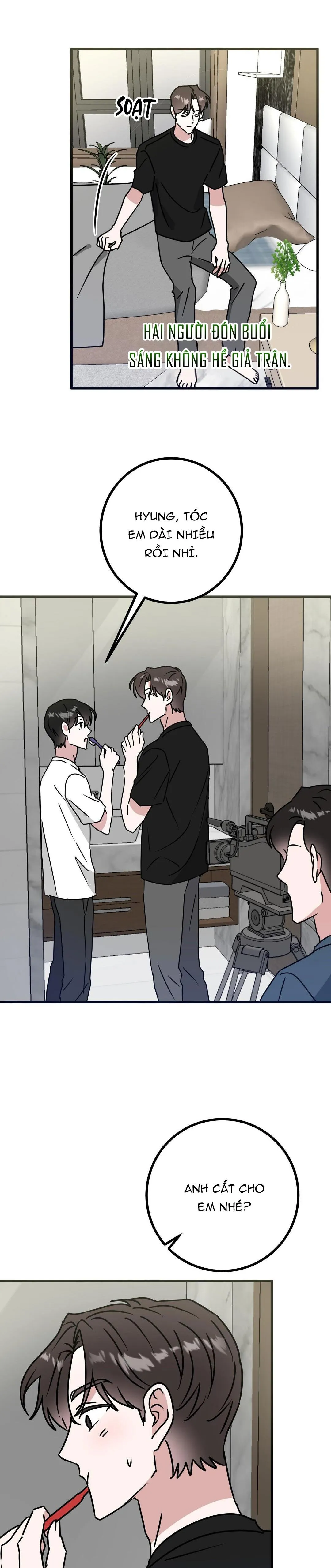 NHÀ TÔI THÀNH PHIM TRƯỜNG MẤT RỒI Chapter 44 Trang 19