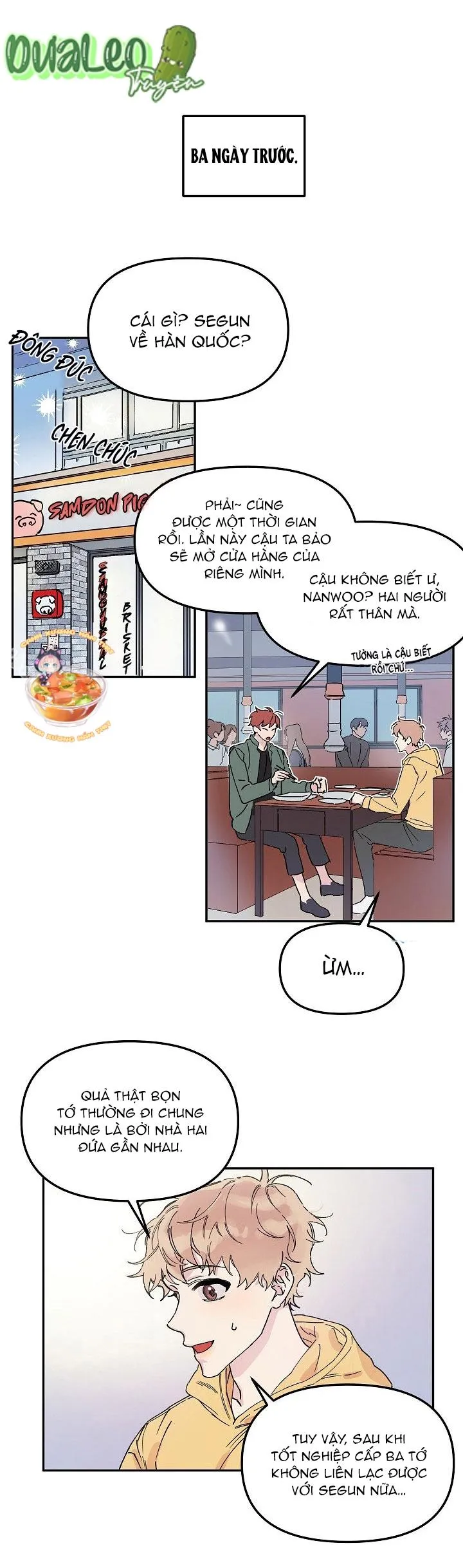 Full Nhân Viên Bán Thời Gian Của Tiệm Bánh Thơm Ngon Chapter 1 Trang 6