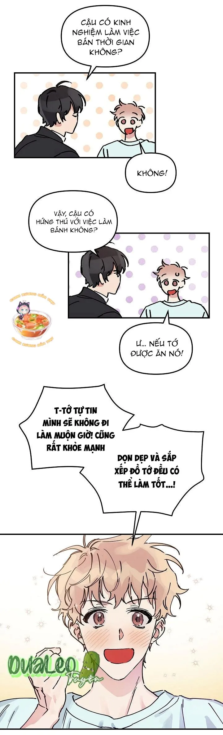 Full Nhân Viên Bán Thời Gian Của Tiệm Bánh Thơm Ngon Chapter 1 Trang 21
