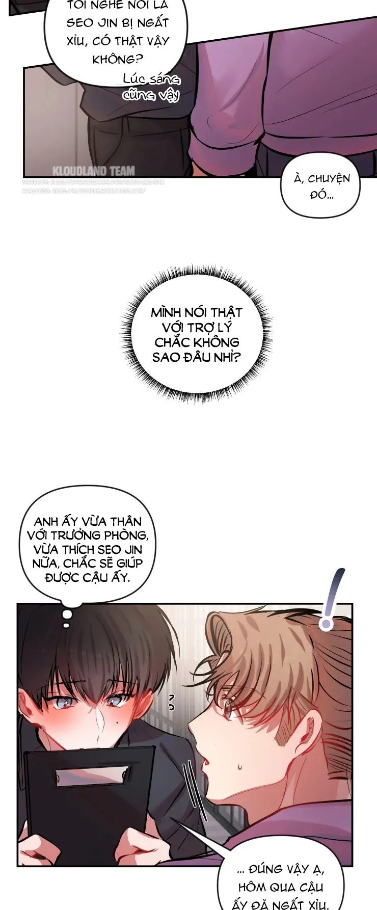 Nhân viên hợp đồng tình yêu Chapter 22 Trang 18