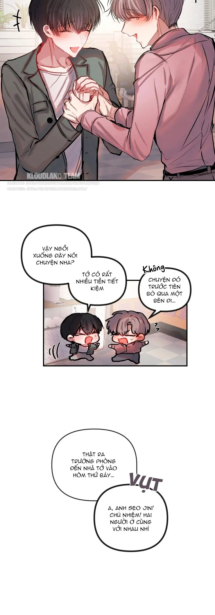 Nhân viên hợp đồng tình yêu Chapter 27 Trang 8