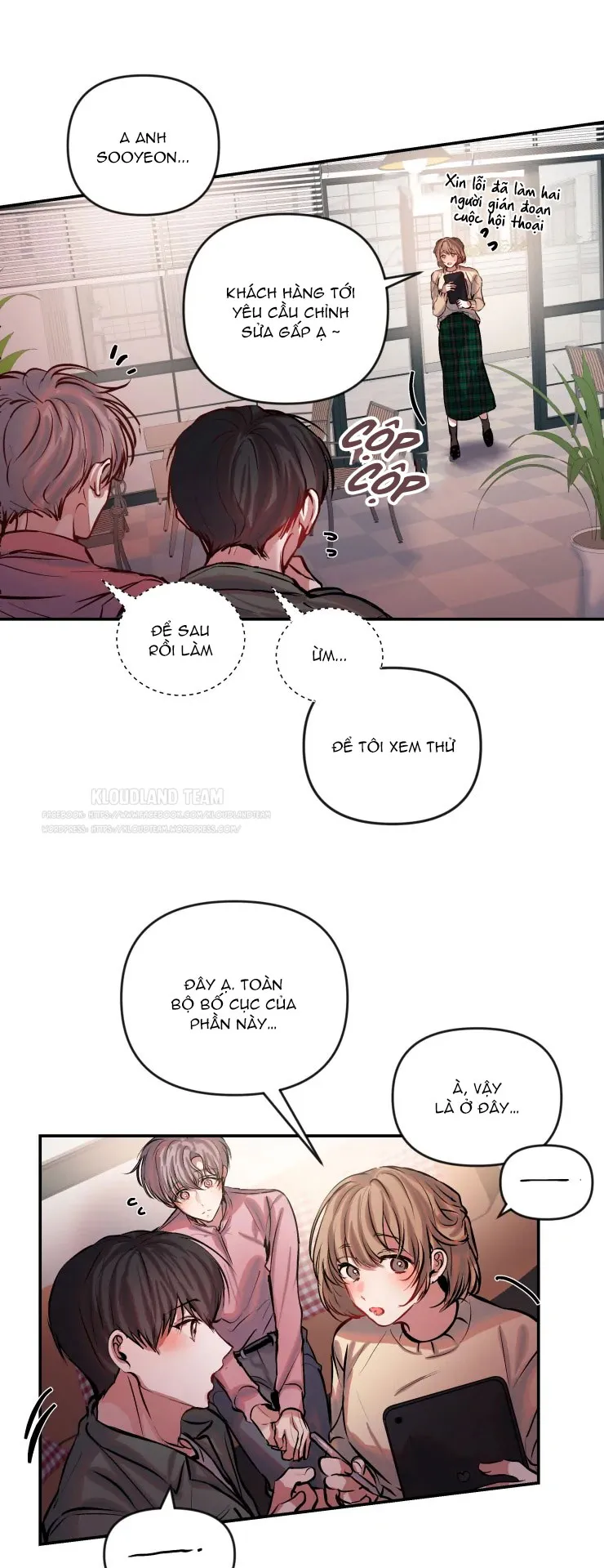 Nhân viên hợp đồng tình yêu Chapter 27 Trang 9