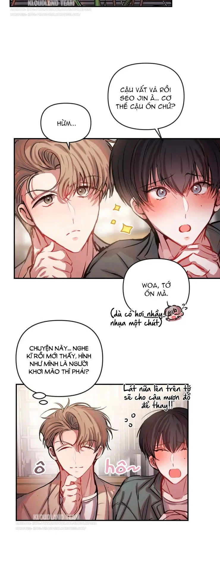 Nhân viên hợp đồng tình yêu Chapter 30 Trang 10