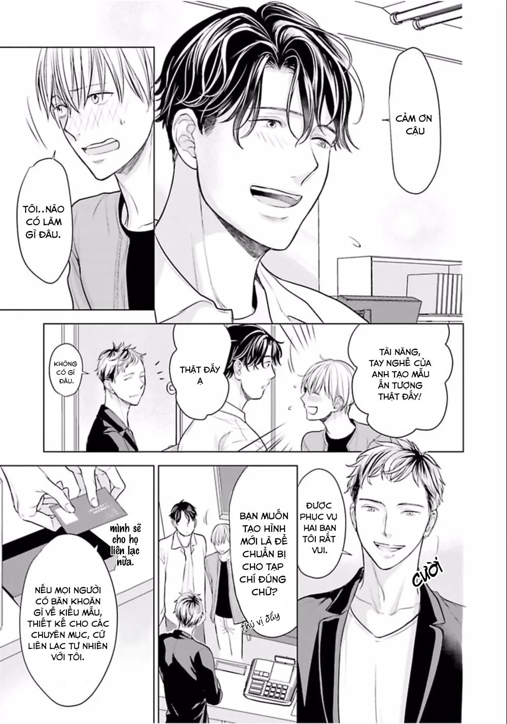 Nhân Viên Omega Mới Và Anh Đồng Nghiệp Alpha Chapter 2 Trang 26