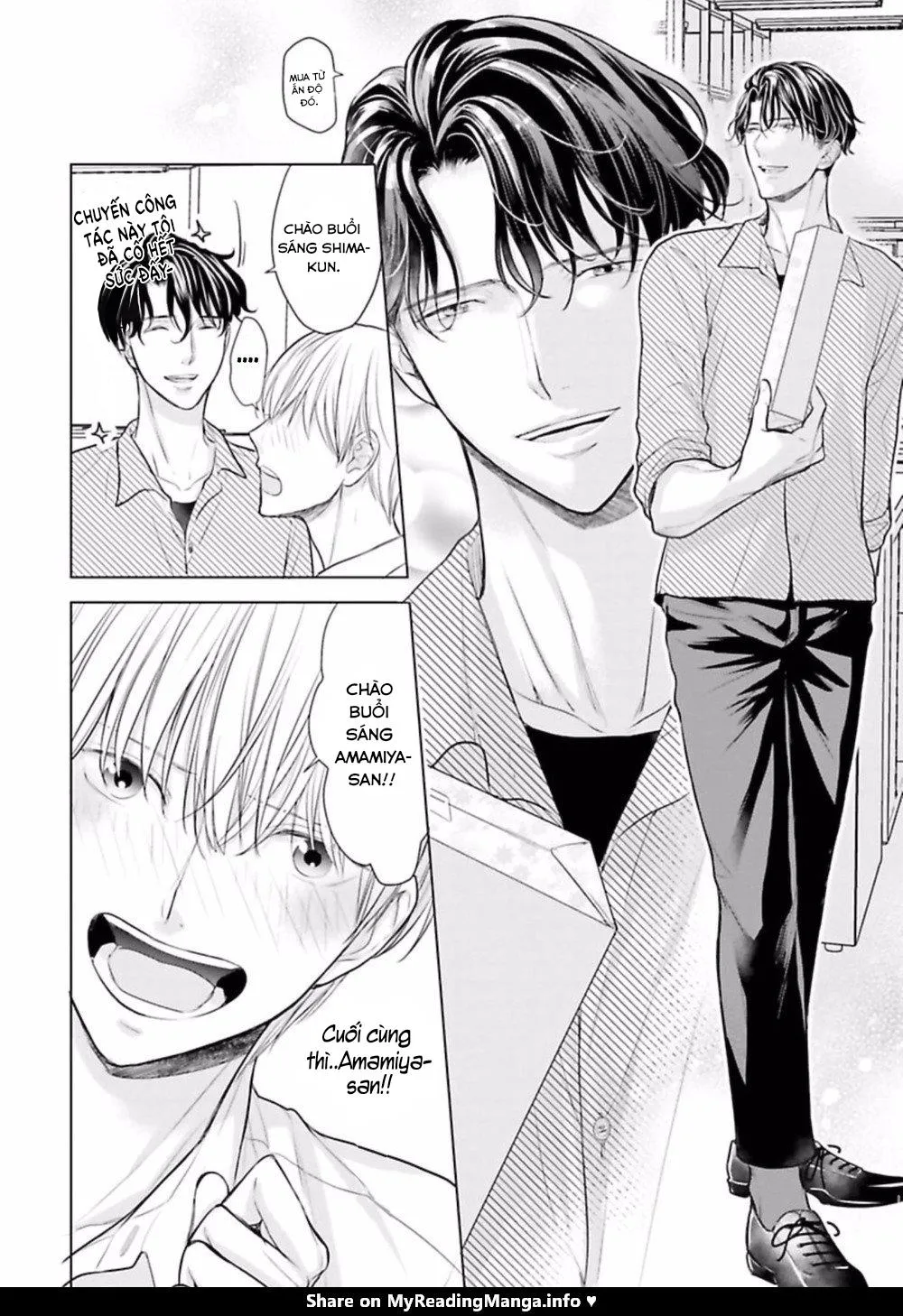 Nhân Viên Omega Mới Và Anh Đồng Nghiệp Alpha Chapter 2 Trang 33