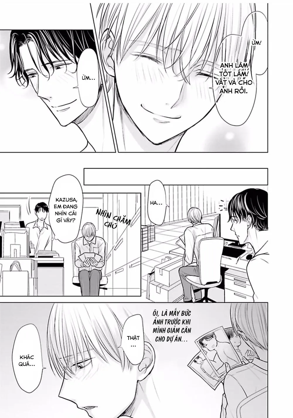 Nhân Viên Omega Mới Và Anh Đồng Nghiệp Alpha Chapter 5 Trang 4