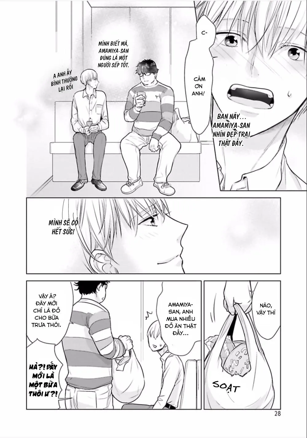 Nhân Viên Omega Mới Và Anh Đồng Nghiệp Alpha Chapter 1 Trang 28