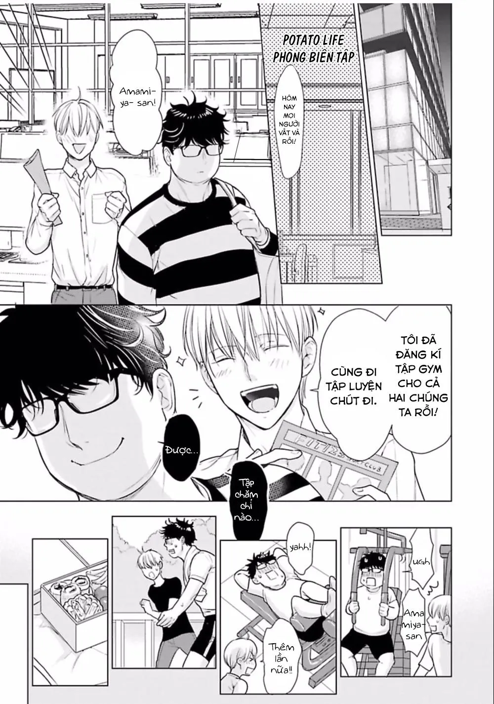 Nhân Viên Omega Mới Và Anh Đồng Nghiệp Alpha Chapter 1 Trang 35