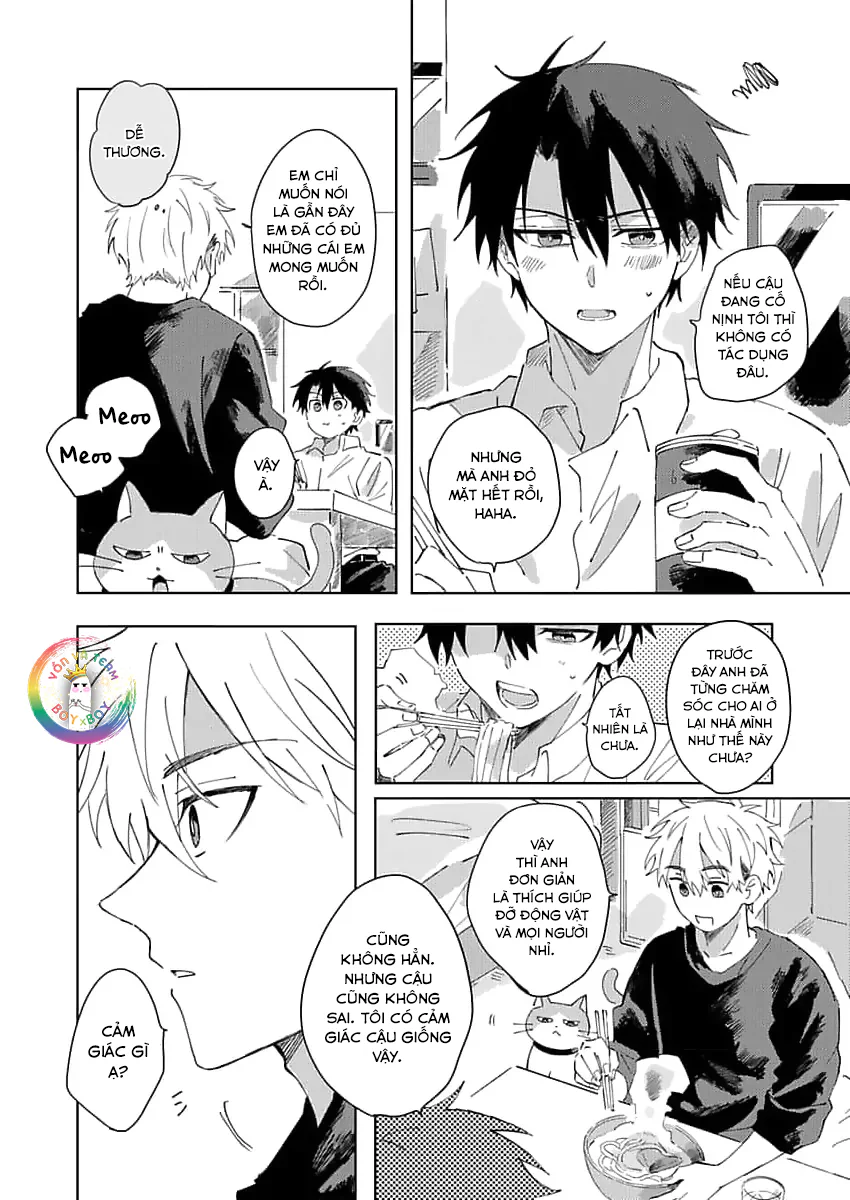 (END) Nhặt Được Một Em Mèo Và Một Cậu Trai Chapter 2 Trang 7