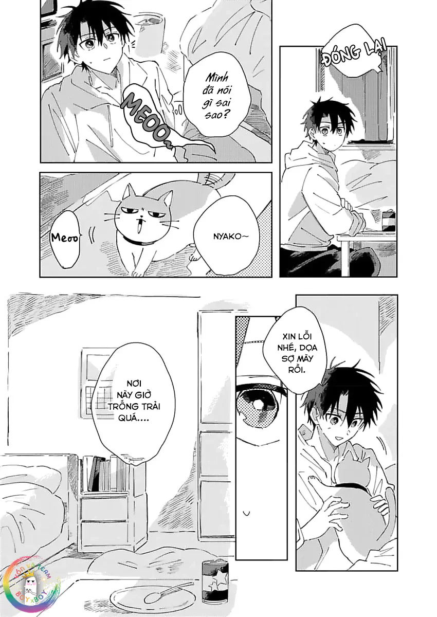 (END) Nhặt Được Một Em Mèo Và Một Cậu Trai Chapter 3 Trang 11
