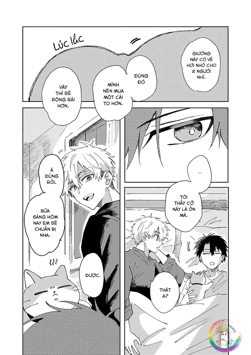 (END) Nhặt Được Một Em Mèo Và Một Cậu Trai Chapter 3 Trang 33