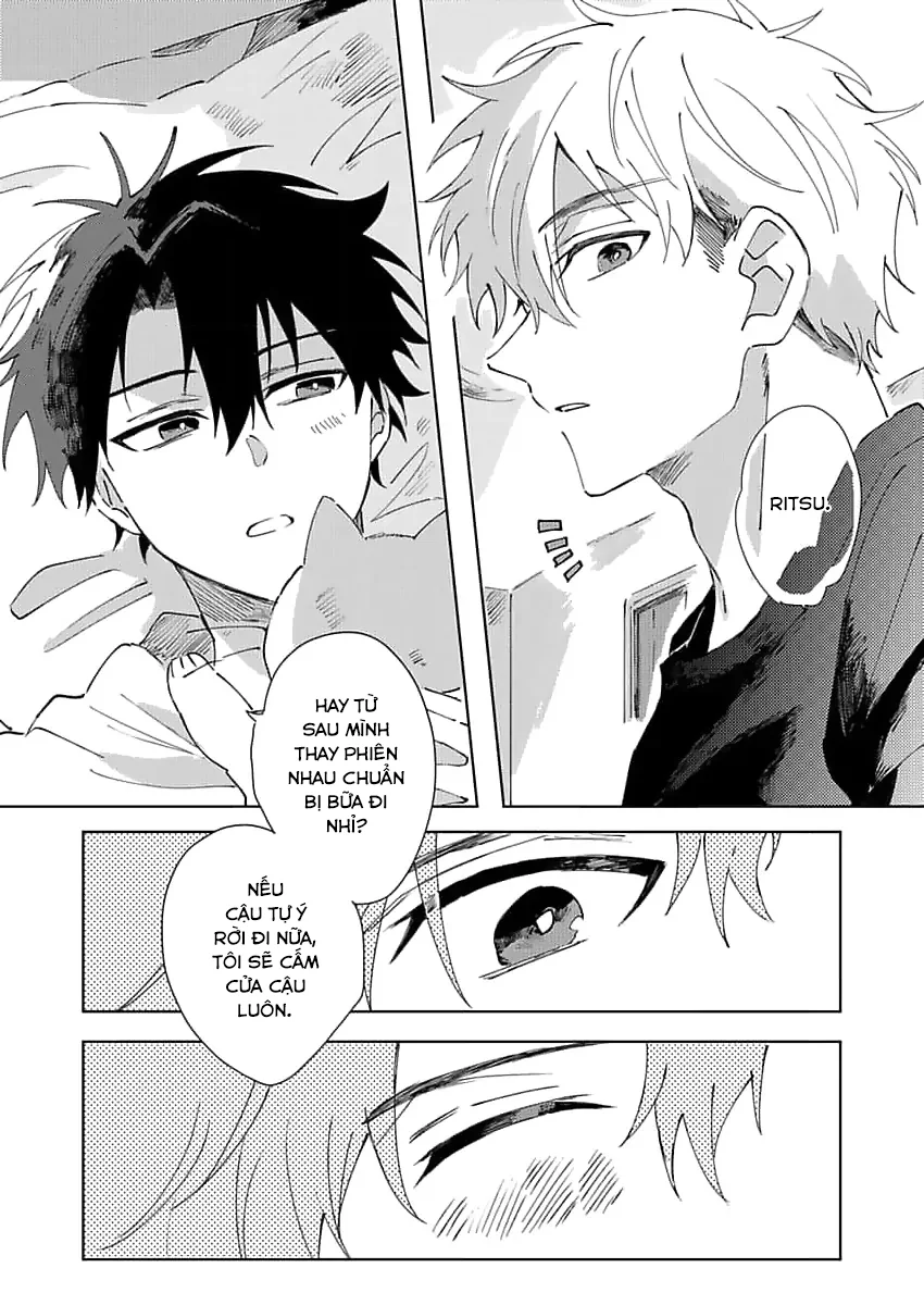 (END) Nhặt Được Một Em Mèo Và Một Cậu Trai Chapter 3 Trang 34