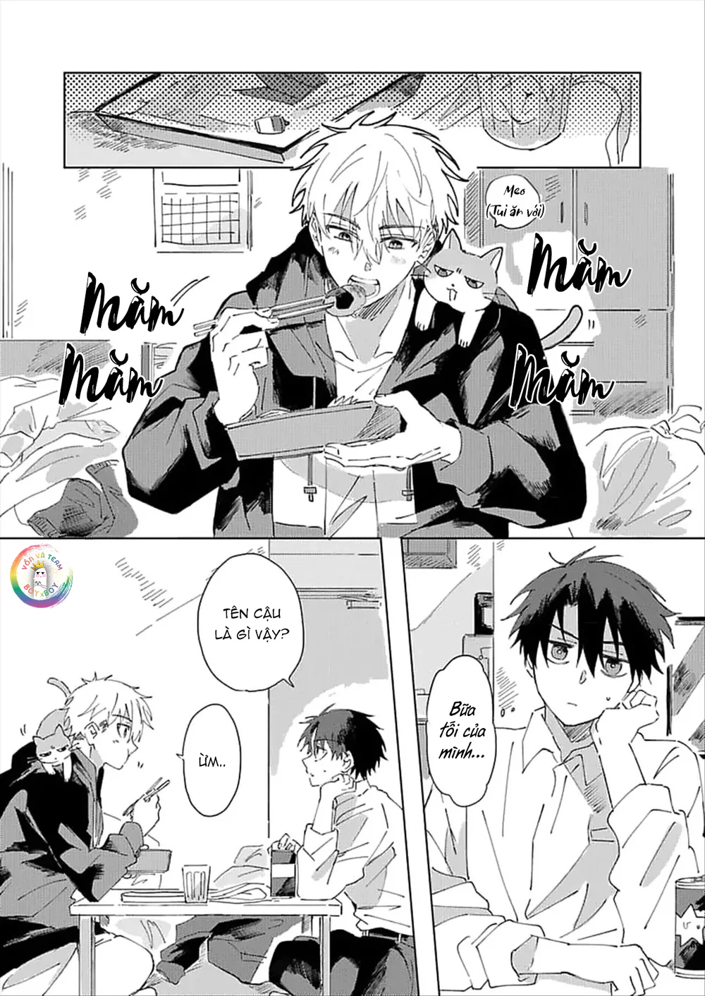 (END) Nhặt Được Một Em Mèo Và Một Cậu Trai Chapter 1 Trang 7