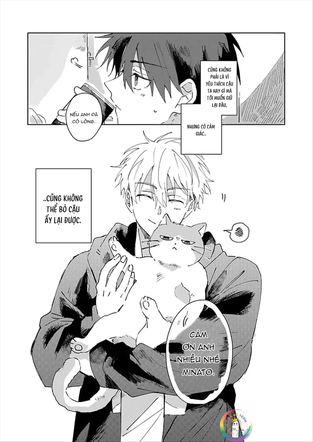 (END) Nhặt Được Một Em Mèo Và Một Cậu Trai Chapter 1 Trang 12